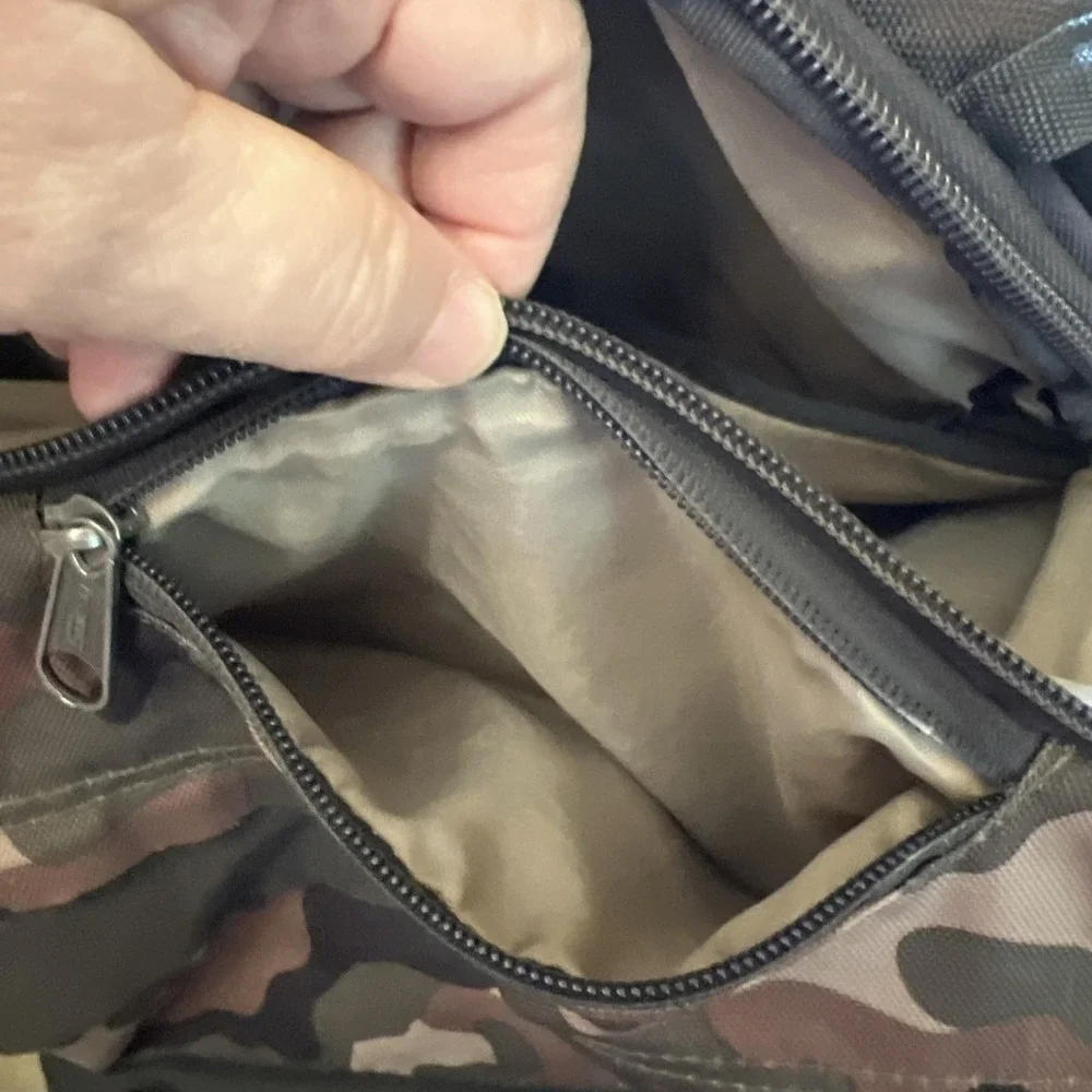 Trans by Jansport Camo Backpack  – GUC Multiple Pockets School Or Work